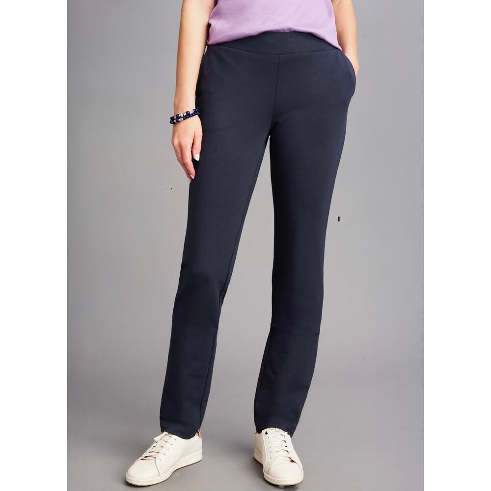J.Jill Women’s Licorice Pure Jill Affinity Slim Leg Pant Sz M